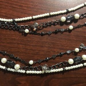 Premier jewelry 3 strand necklace Approx 36”